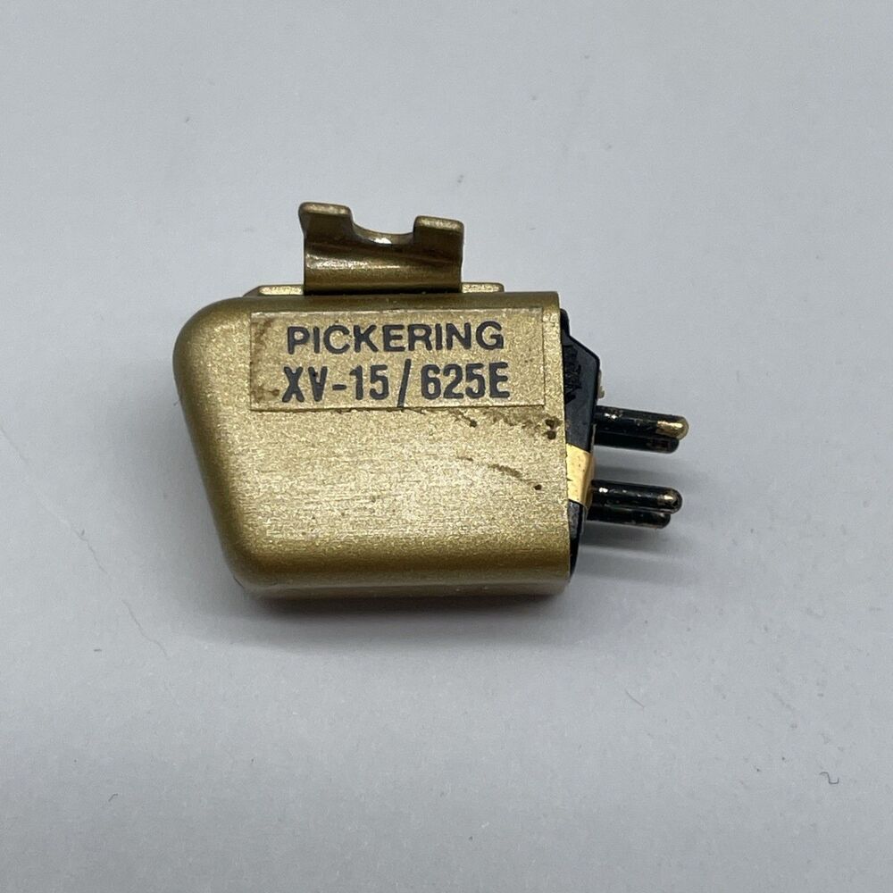 Pickering XV-15/625E. Audiophile Cartridge VTG *TESTED WORKING NEEDS STYLUS